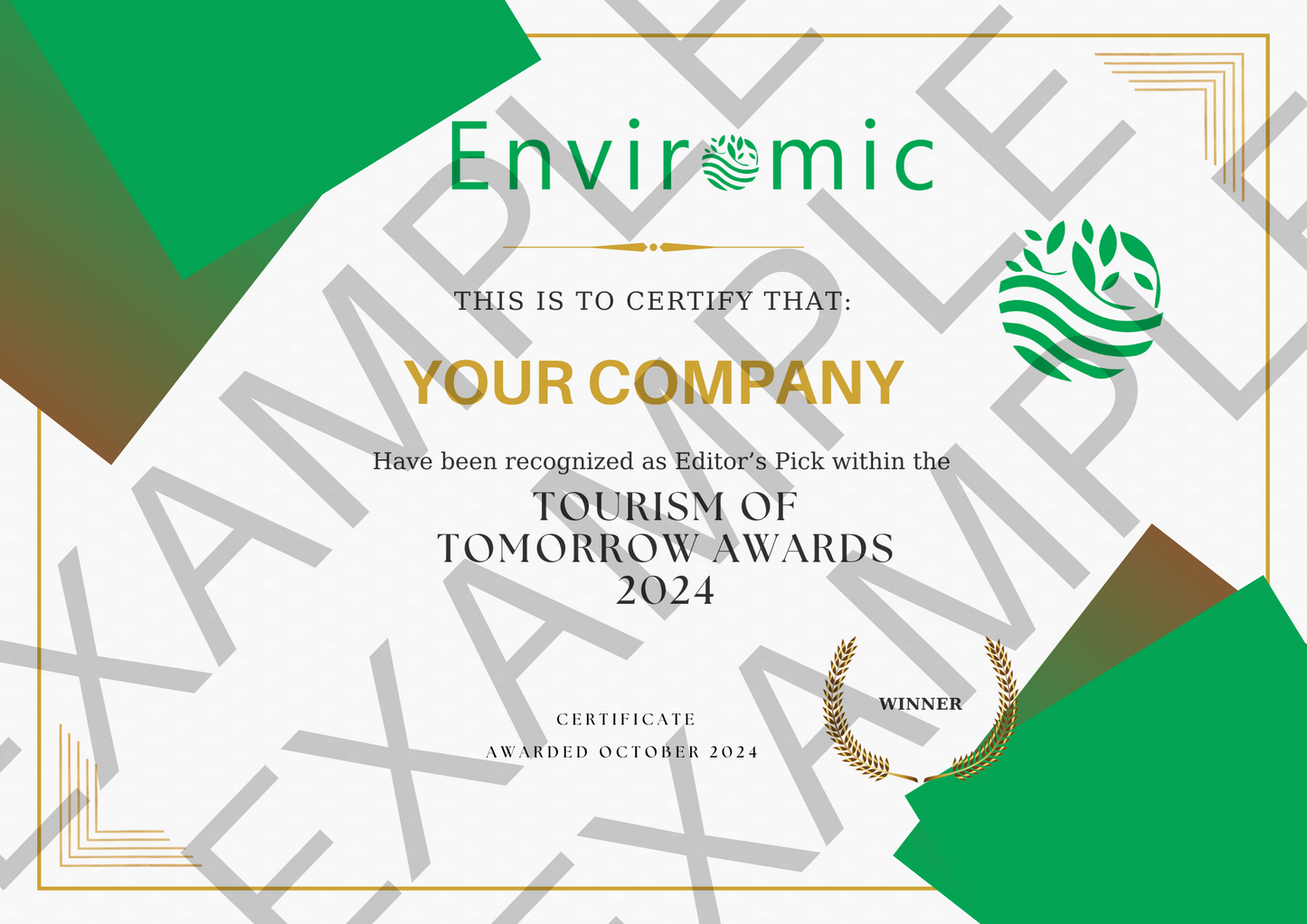 Personalised Digital Certificate